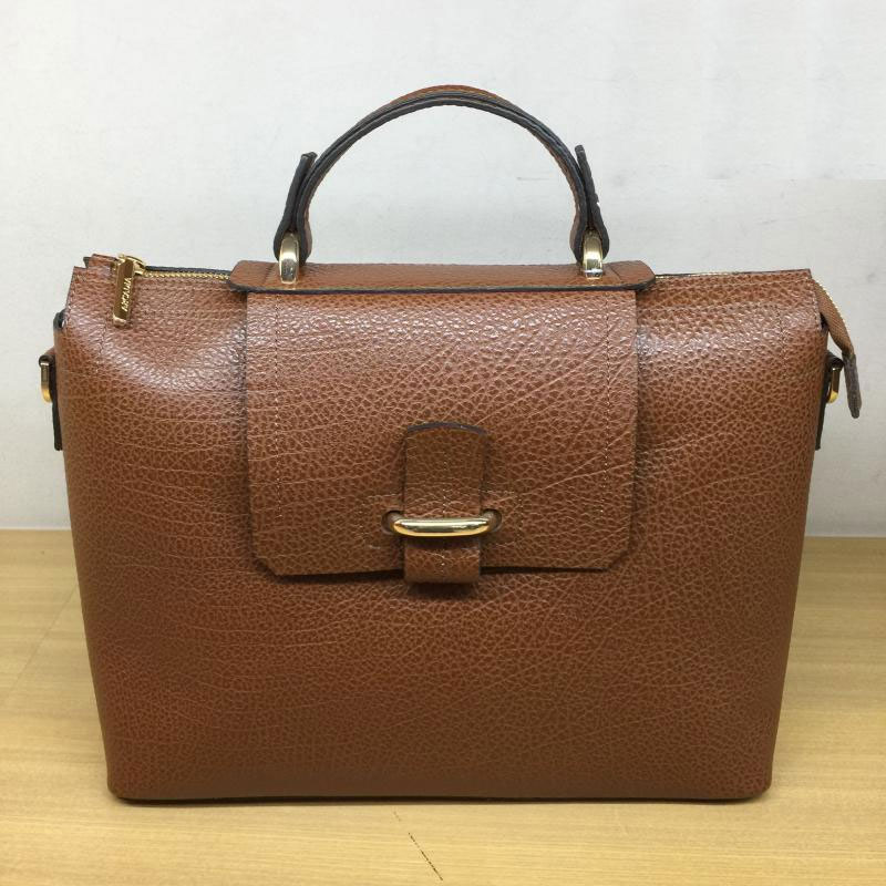 レディースバッグ ハンドバッグ 牛革  ARCADIA アルカディア イタリア製　Avril　5208　ブラウン　 (No.kj164)