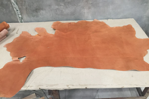 ヌメ革の製作工程