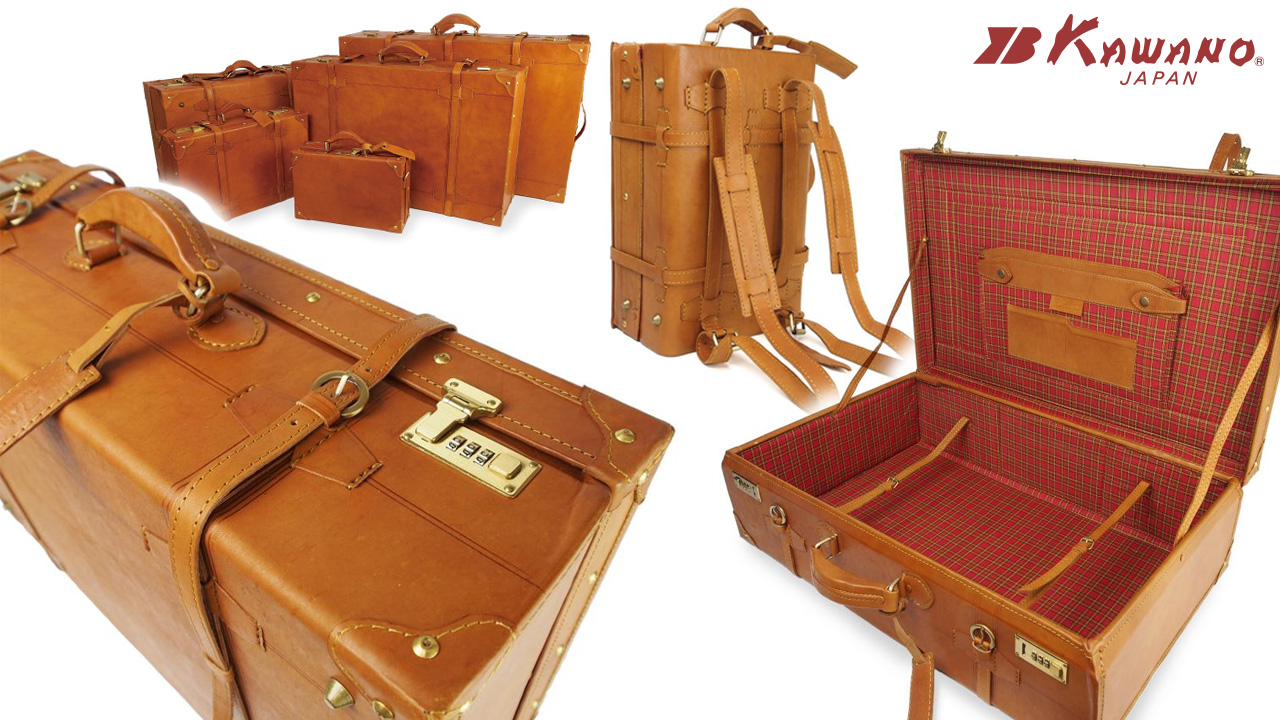 特大67cm本革レザーアンティークトランクトラベルバッグスーツケースアタッシュ古着マニア良品コレクション